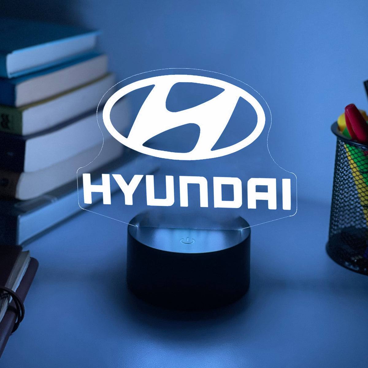 HYUNDAI LOGO 3D NIGHT LIGHT – Eyes Of The World
