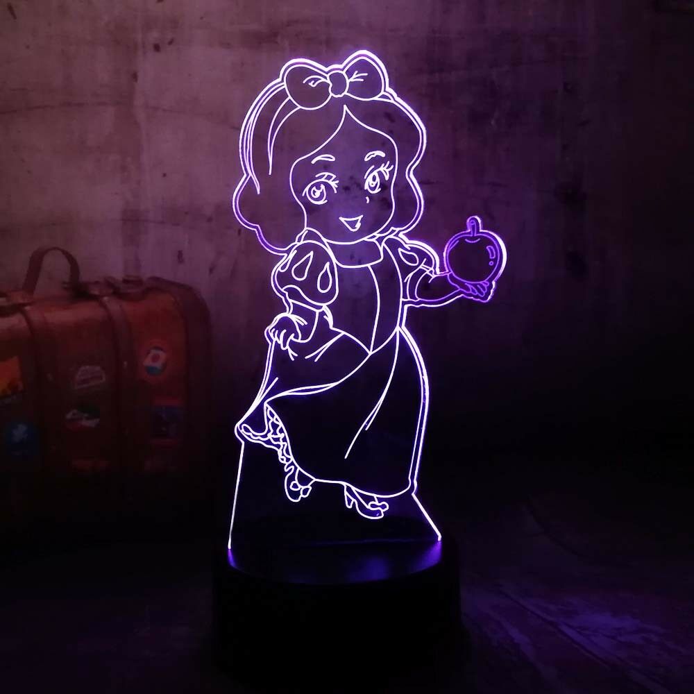 3d led shop night lamp