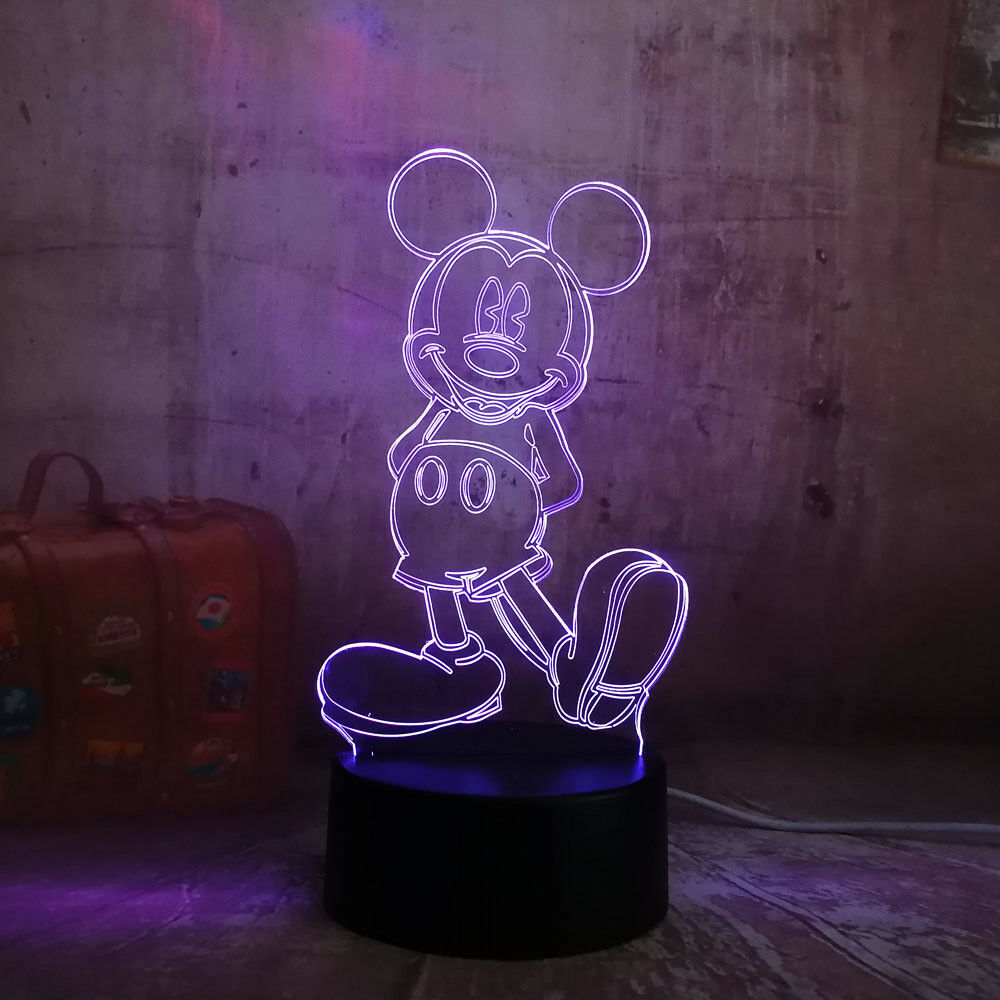 MICKEY MOUSE DISNEY 3D NIGHT LIGHT – Eyes Of The World
