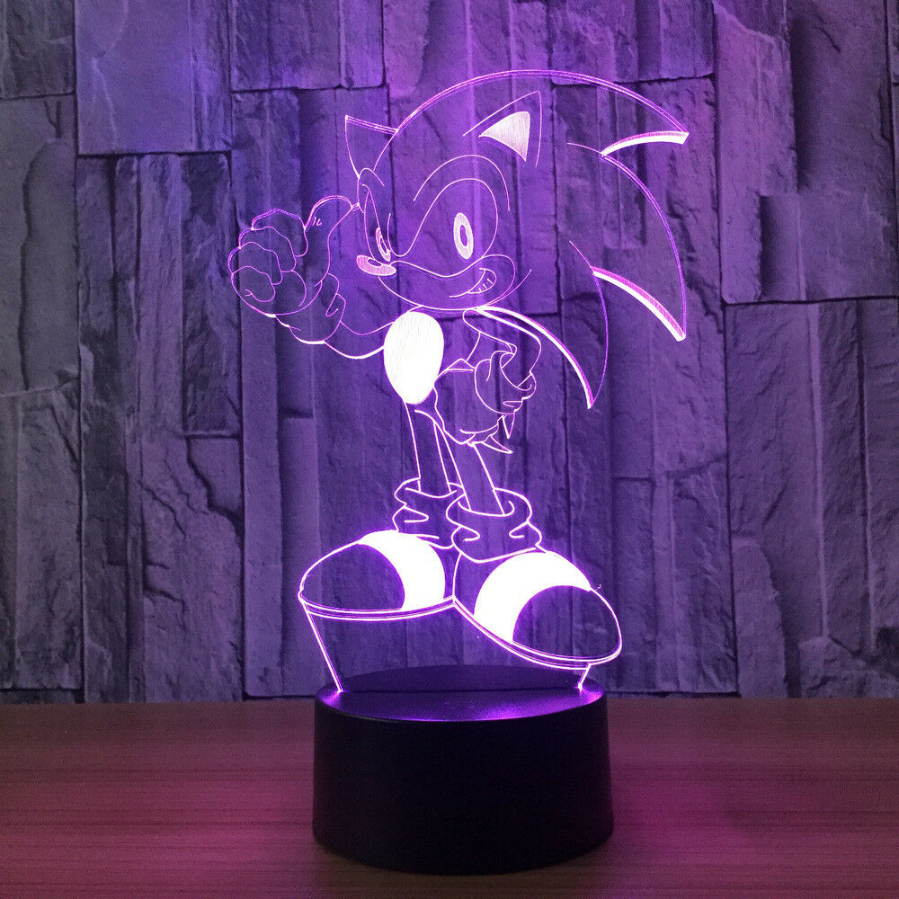 Sonic hedgehog lamp deals