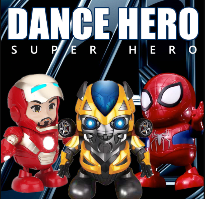 SUPER HERO DANCING ROBOT