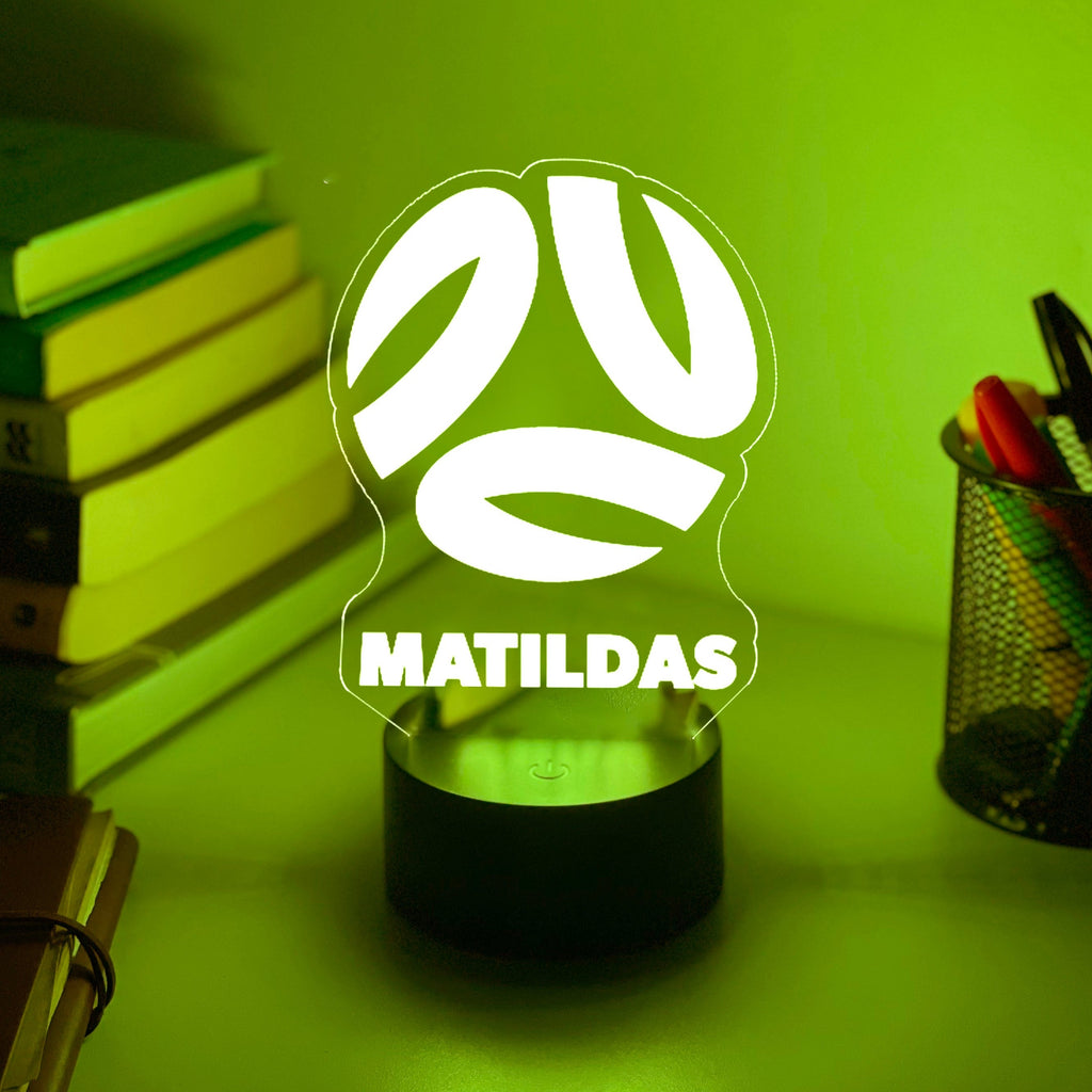 MATILDAS AUSTRALIAN WOMAN SOCCER 3D NIGHT LIGHT