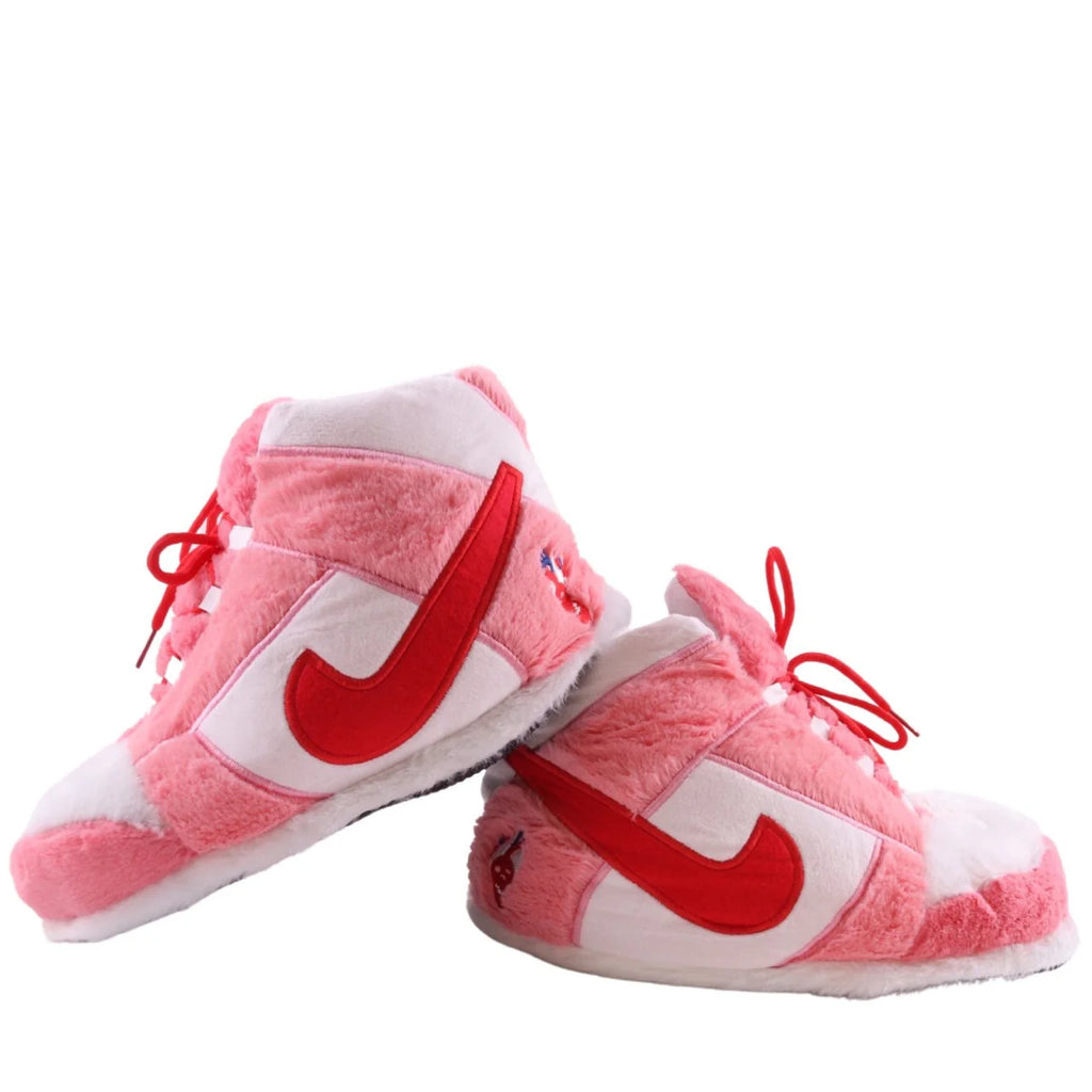 Jordan Fluffy Feet Pink Slipper - Eyes Of The World