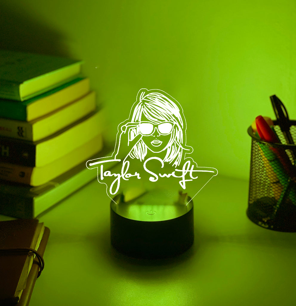TAYLOR SWIFT MUSIC 3D NIGHT LIGHT Eyes Of The World