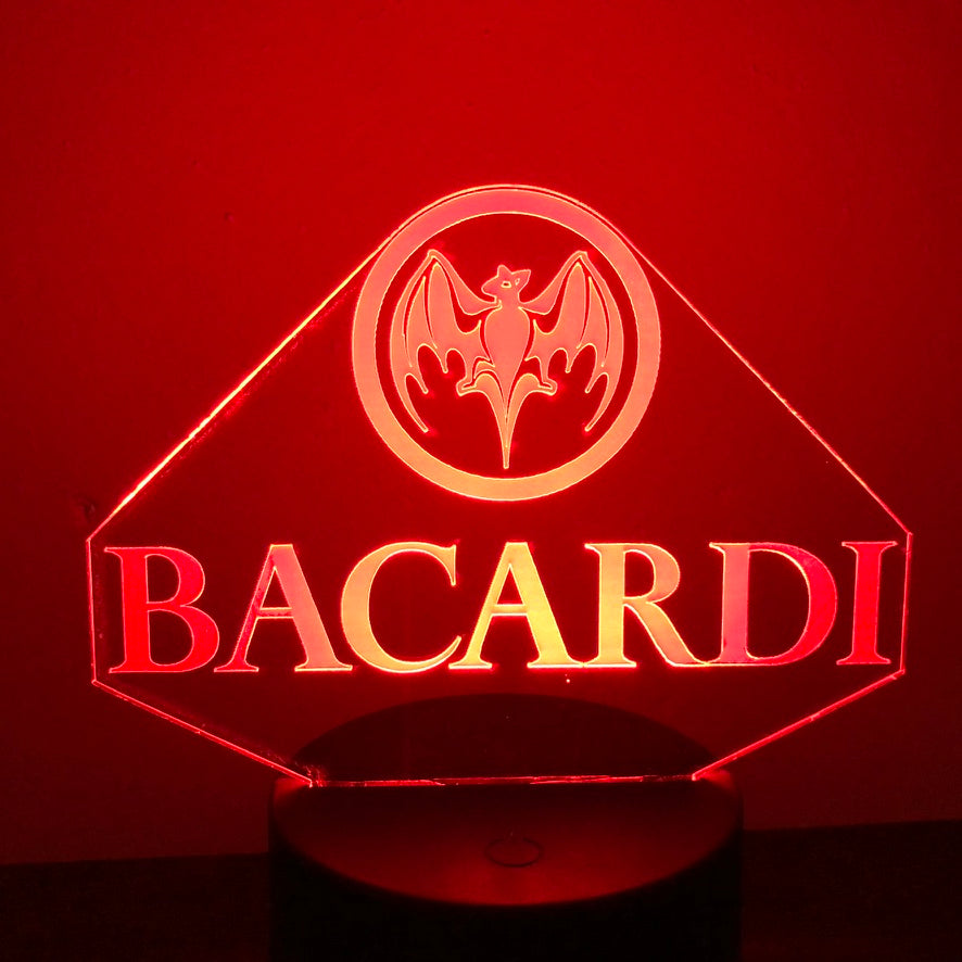 BACARDI 3D NIGHT LIGHT - Eyes Of The World