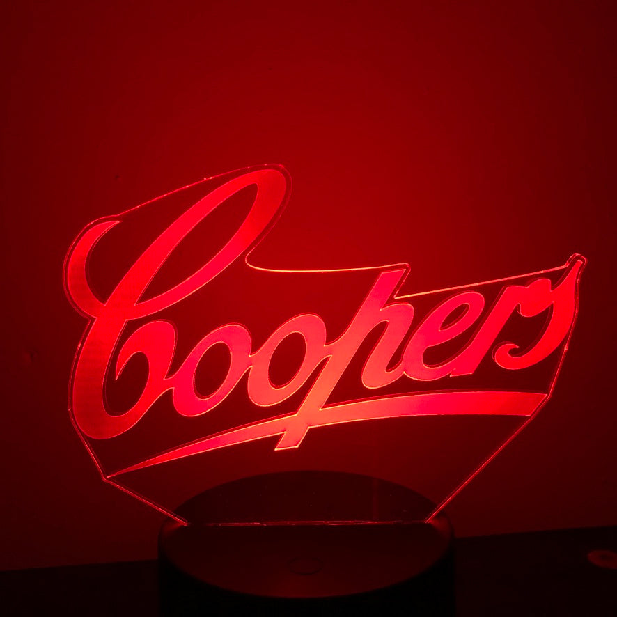 COOPERS BEER 3D NIGHT LIGHT - Eyes Of The World