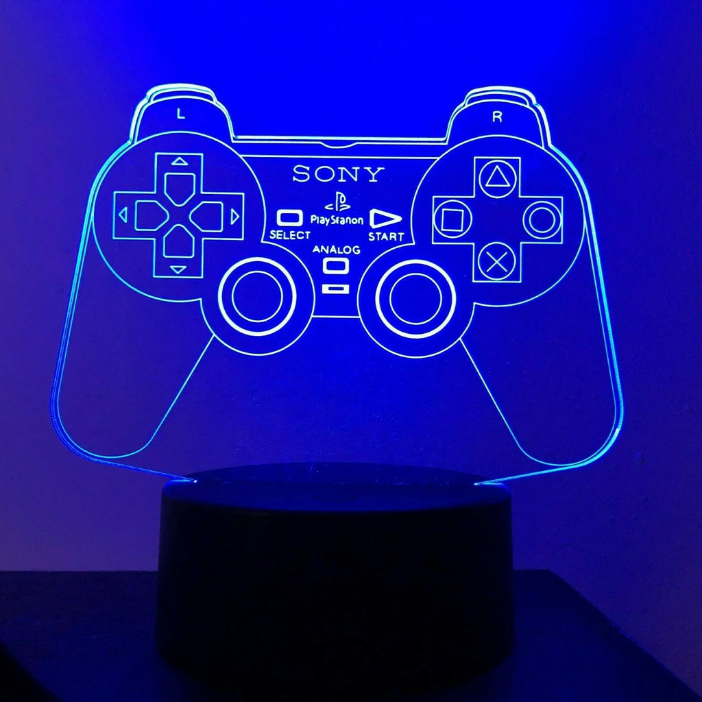 PLAYSTATION CONTROLER PS3 3D NIGHT LIGHT - Eyes Of The World