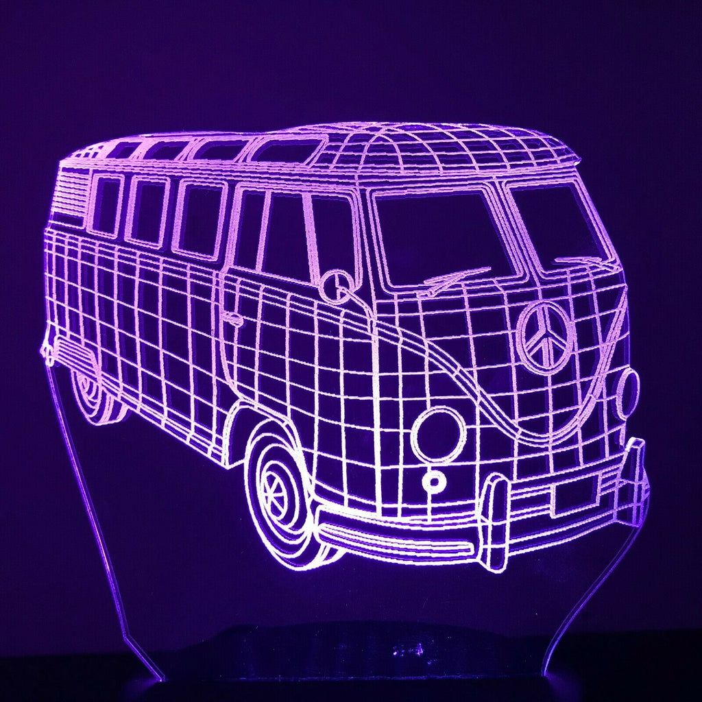 KOMBI VAN VW 3D NIGHT LIGHT - Eyes Of The World