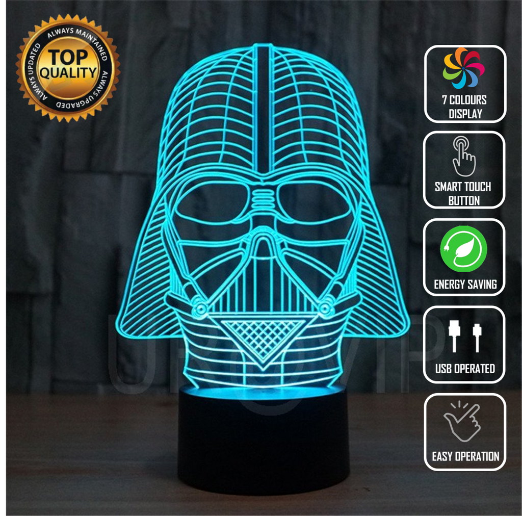 Darth Vader Star Wars 3D NIGHT LIGHT - Eyes Of The World