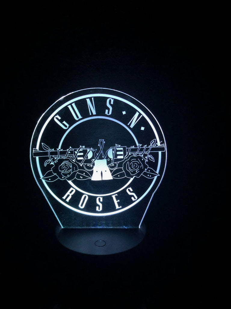 GUNS N ROSES ROCK N ROLL 3D NIGHT LIGHTS - Eyes Of The World