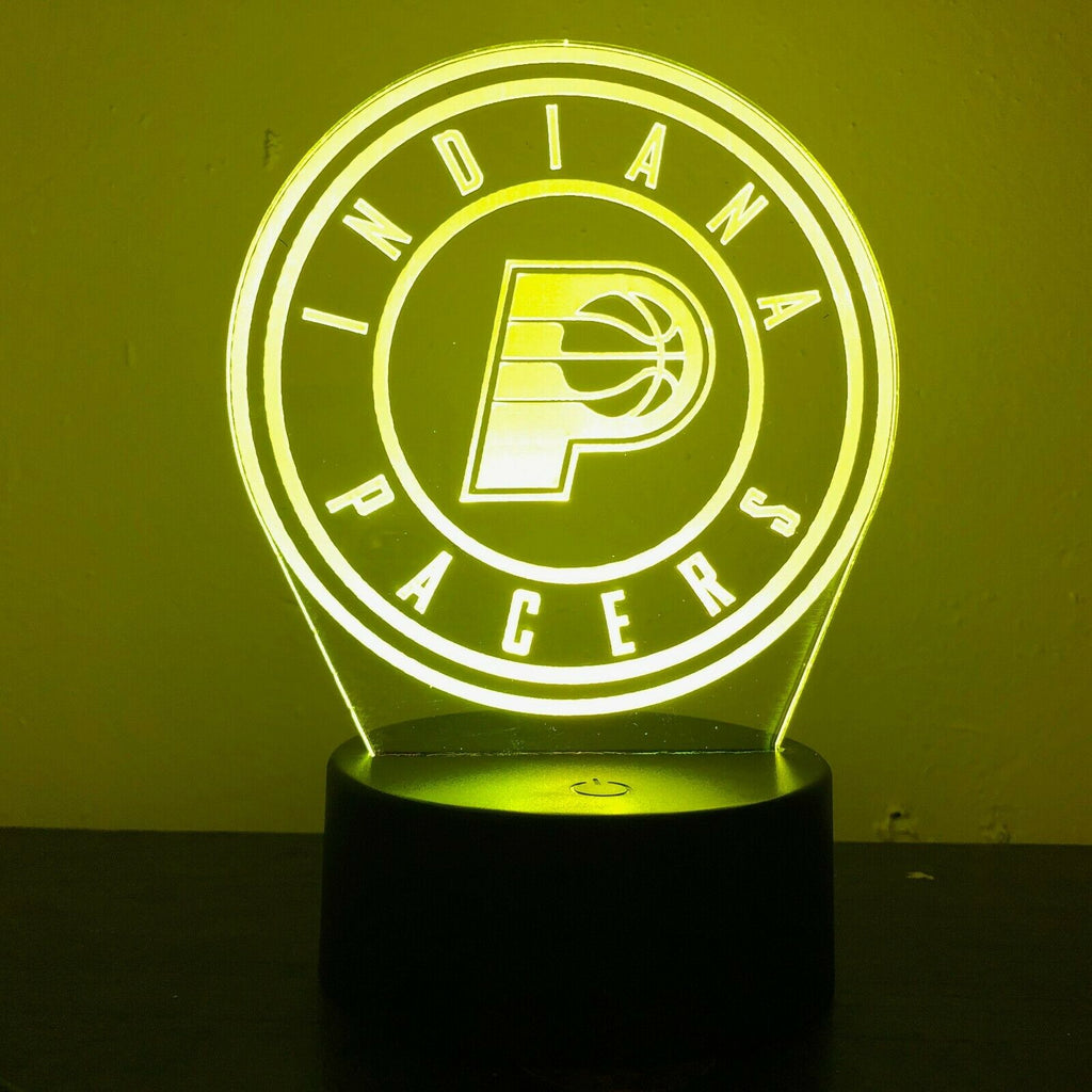 INDIANA PACERS NBA BASKETBALL 3D NIGHT LIGHT - Eyes Of The World