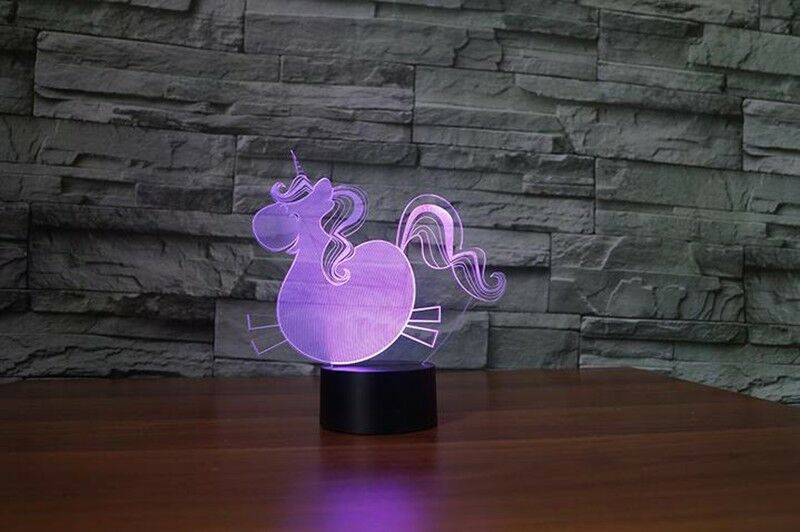 PEPPA Magical Unicorn 3D NIGHT LIGHT - Eyes Of The World