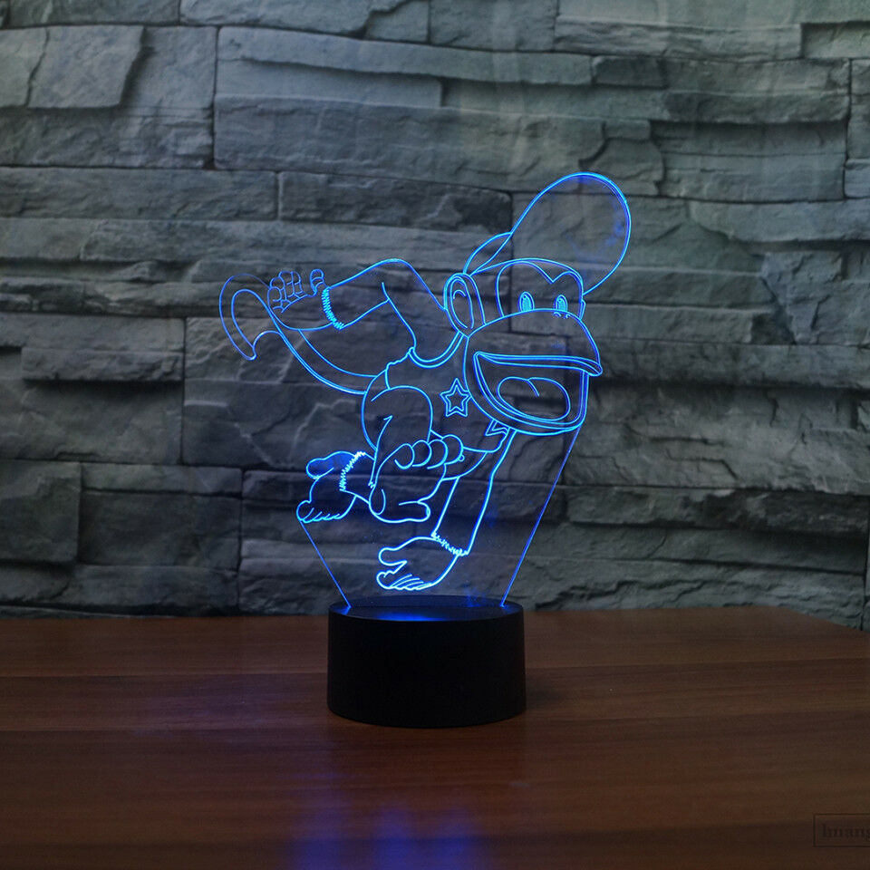 DONKEY KONG NINTENDO ARCADE 3D NIGHT LIGHT - Eyes Of The World