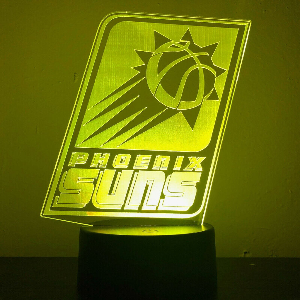 PHOENIX SUNS NBA BASKETBALL 3D NIGHT LIGHT - Eyes Of The World