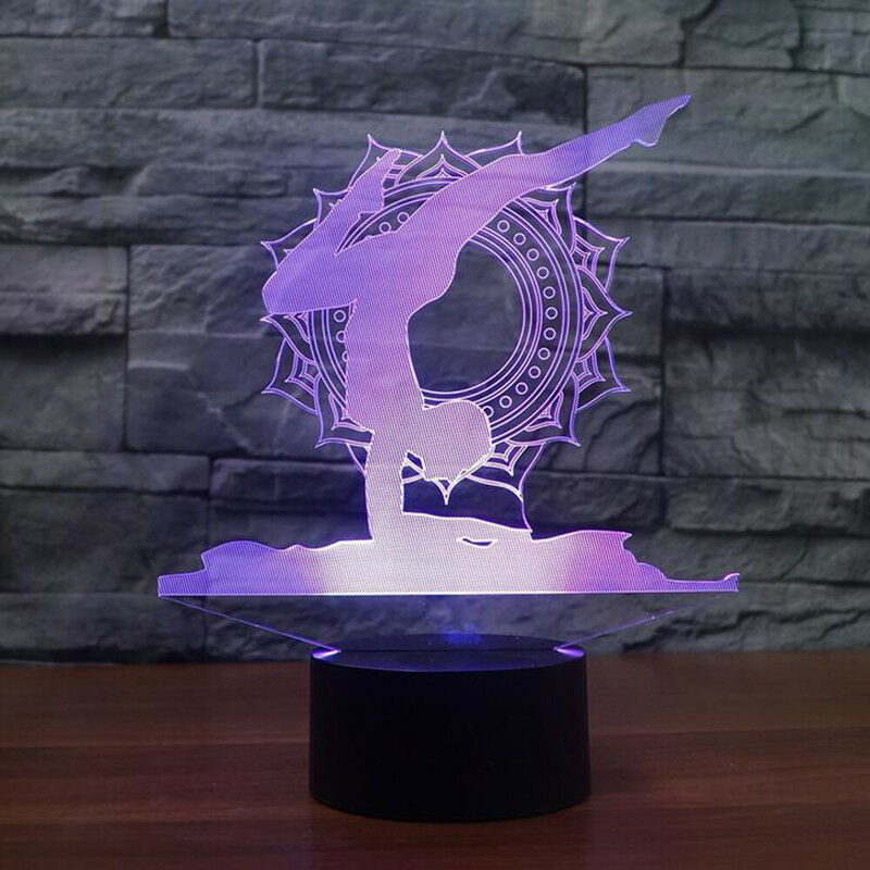 YOGA MEDITATION 3D NIGHT LIGHT - Eyes Of The World