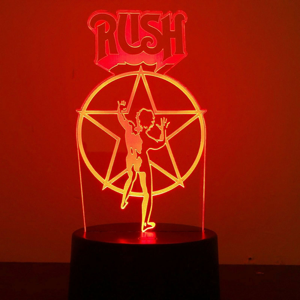 RUSH NEIL PEART 3D NIGHT LIGHT - Eyes Of The World