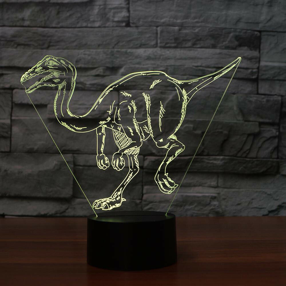 VELOCIRAPTOR 3D NIGHT LIGHT – Eyes Of The World