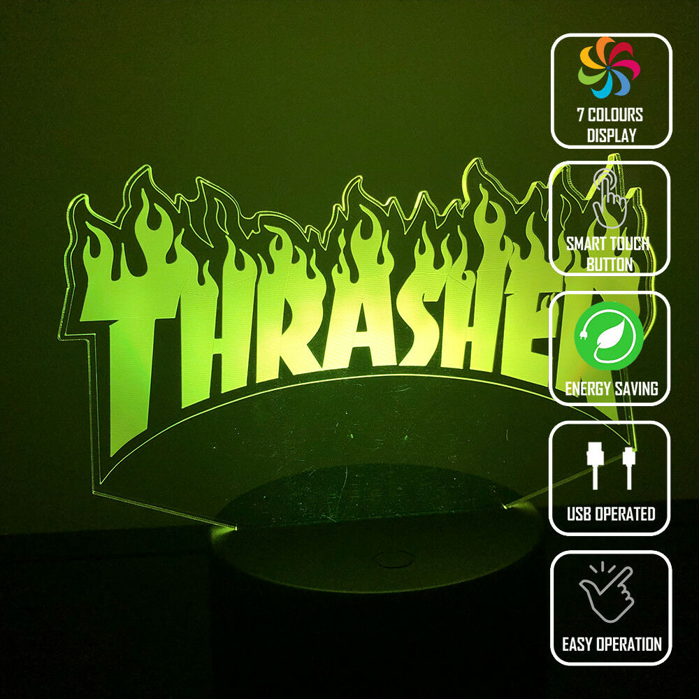 THRASHER 3D NIGHT LIGHT – Eyes Of The World