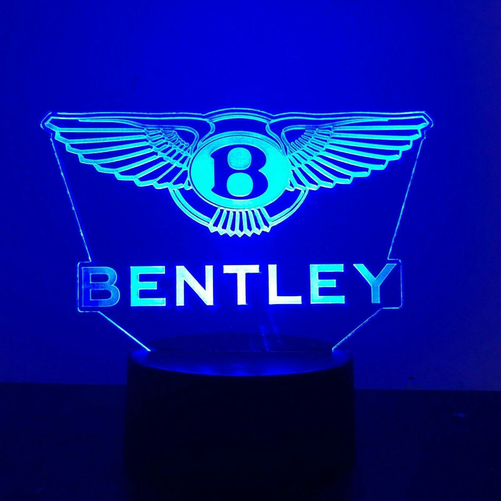 Bentley Luxury Car 3D NIGHT LIGHT - Eyes Of The World