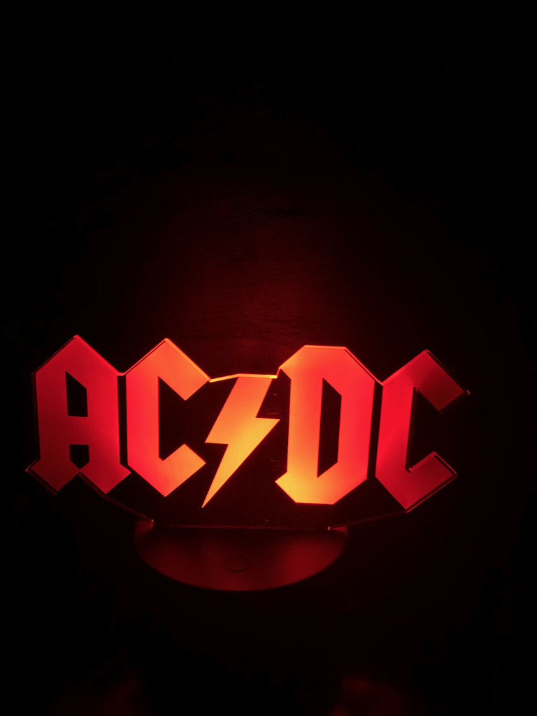 ACDC MUSIC ROCK N ROLL 3D NIGHT LIGHTS - Eyes Of The World