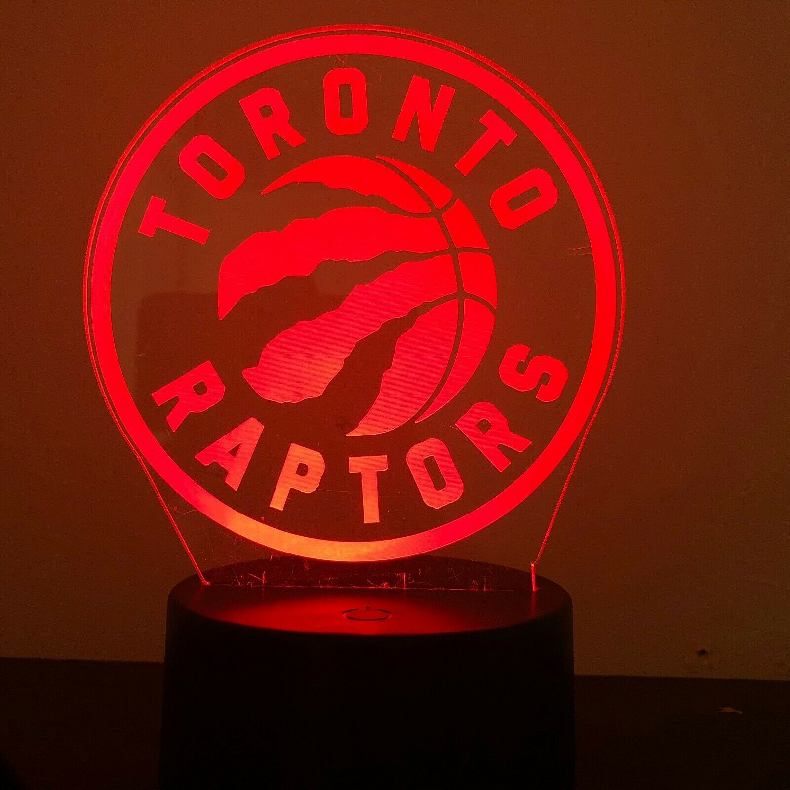 TORONTO RAPTORS NBA BASKETBALL 3D NIGHT LIGHT – Eyes Of The World