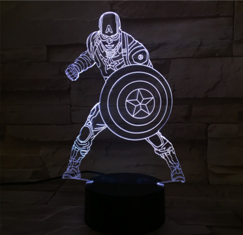 Avengers discount 3d lights