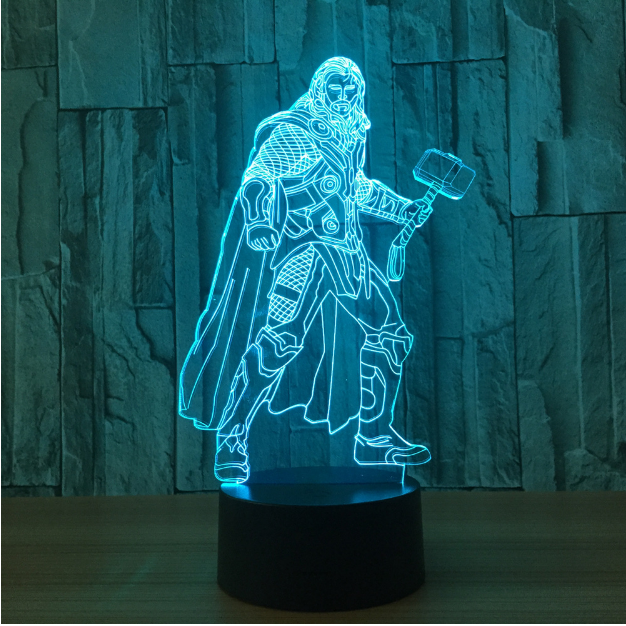 THOR AVENGERS 3D NIGHT LIGHT - Eyes Of The World