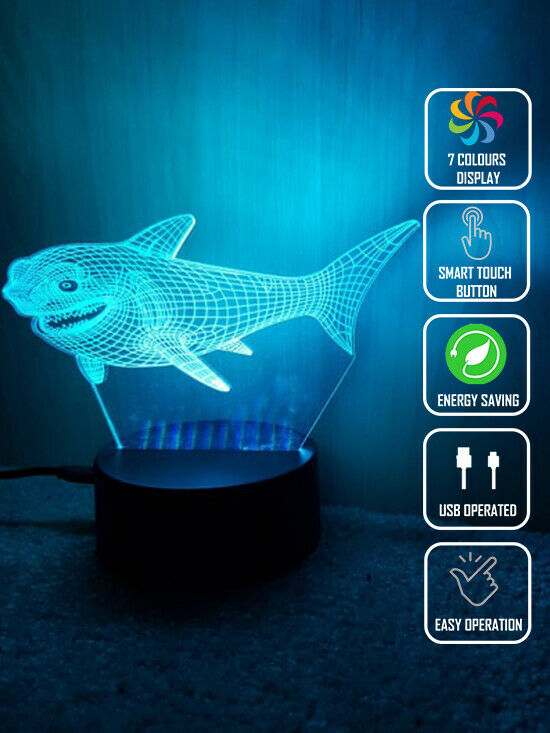 BRUCE SHARK FINDING NEMO 3D NIGHT LIGHT - Eyes Of The World
