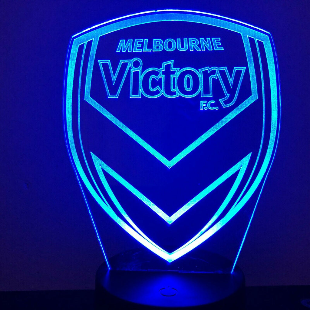 MELBOURNE VICTORY FC SOCCER 3D NIGHT LIGHT - Eyes Of The World