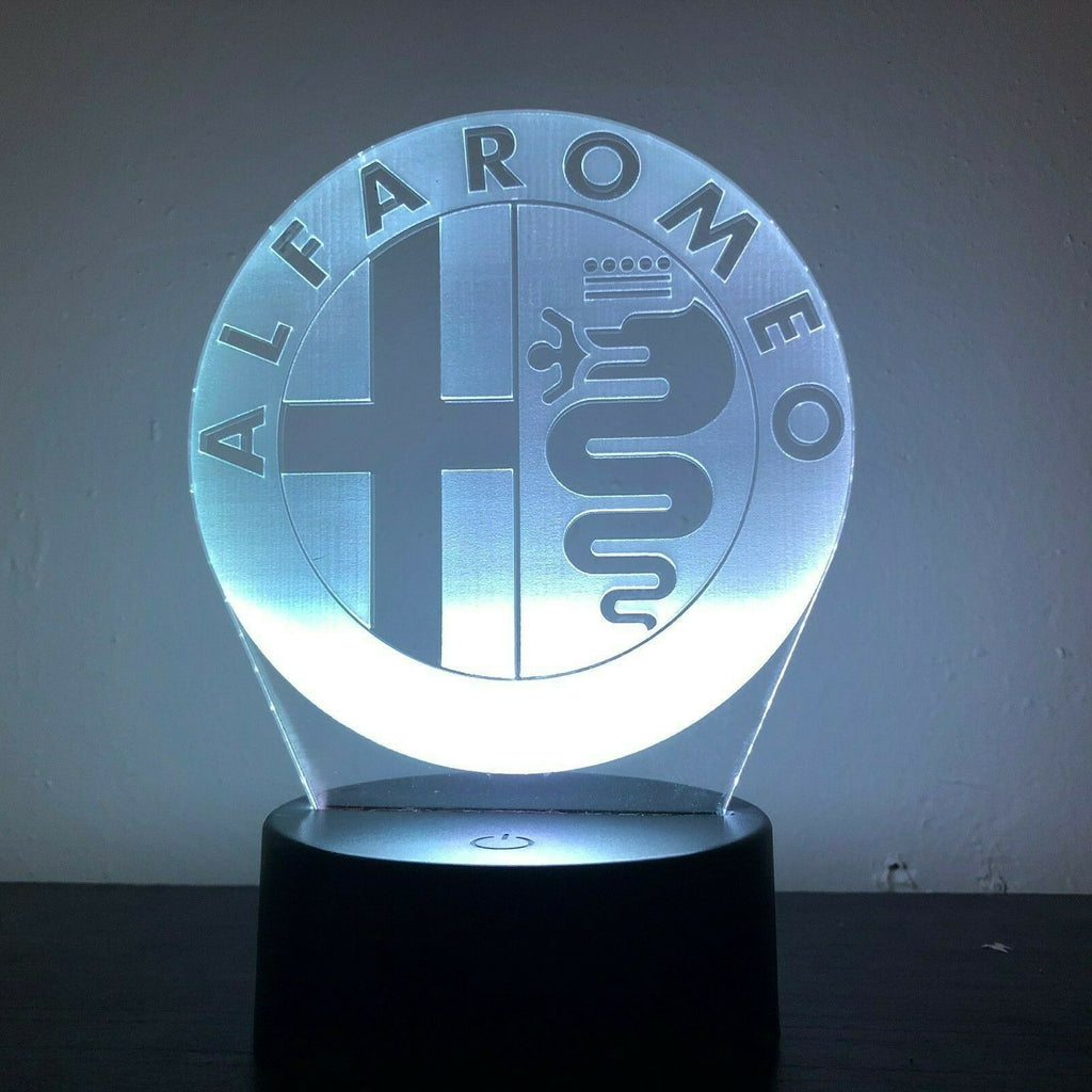 Alfa Romeo 3D NIGHT LIGHT - Eyes Of The World