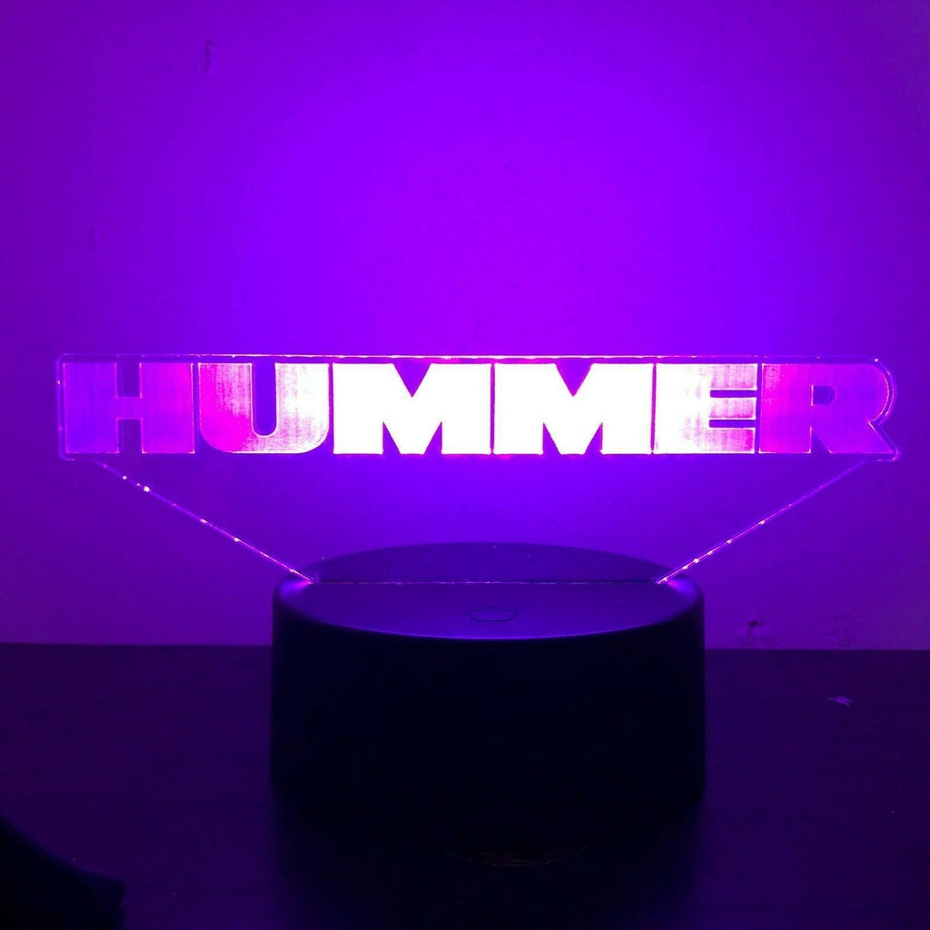 Hummer Humvee Car Prestige 3D NIGHT LIGHT - Eyes Of The World