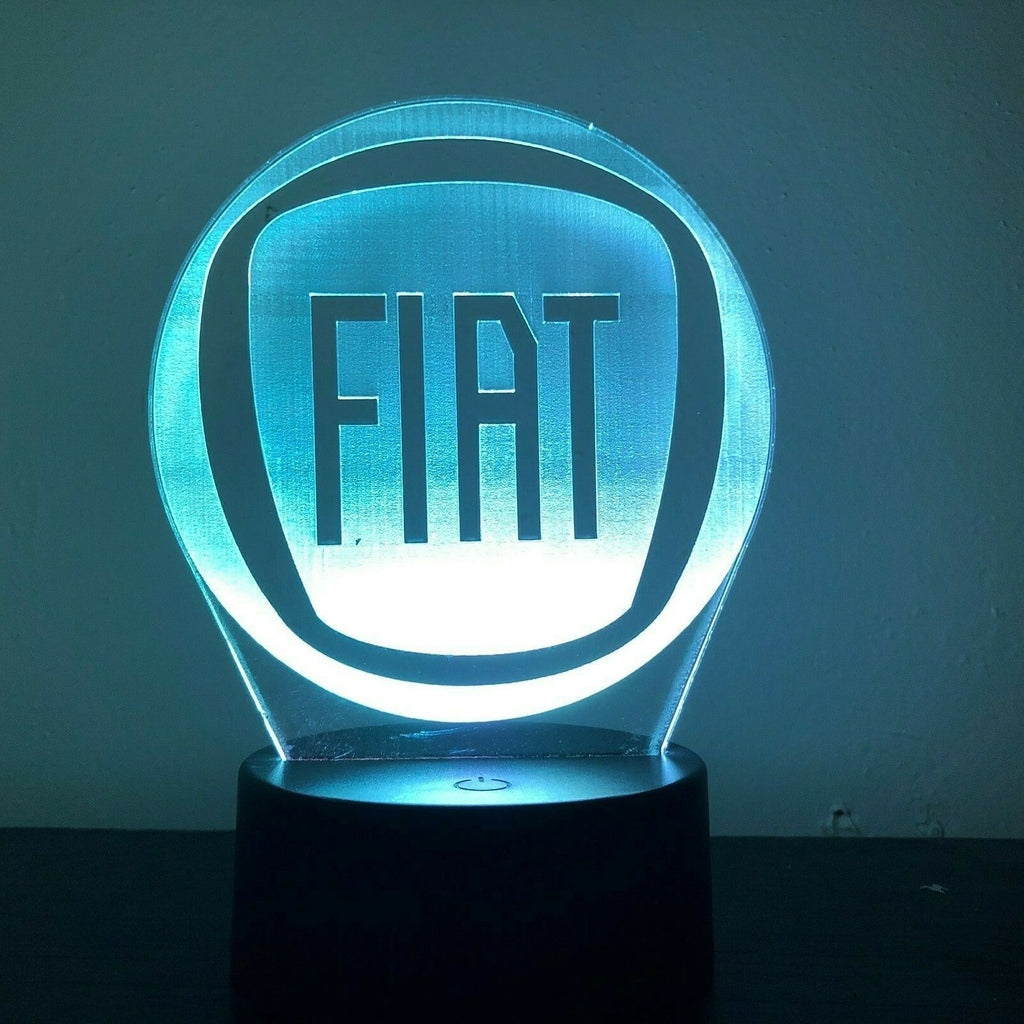 Fiat Italian Car Prestige 3D NIGHT LIGHT - Eyes Of The World
