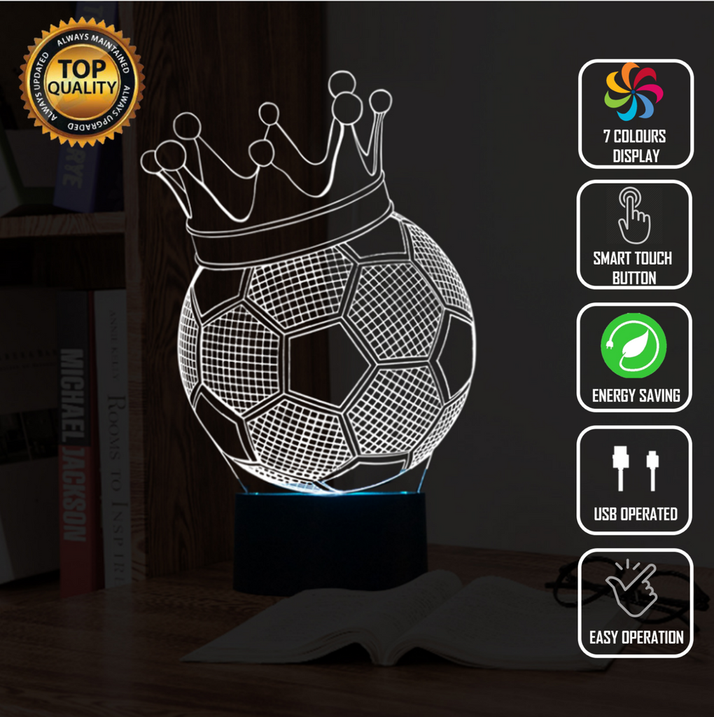 FOOTBALL SOCCER FIFA 3D NIGHT LIGHT - Eyes Of The World