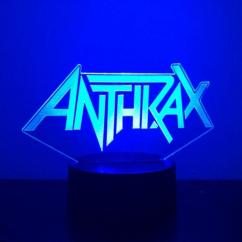 ANTHRAX TRASH METAL ROCK BAND 3D NIGHT LIGHT - Eyes Of The World