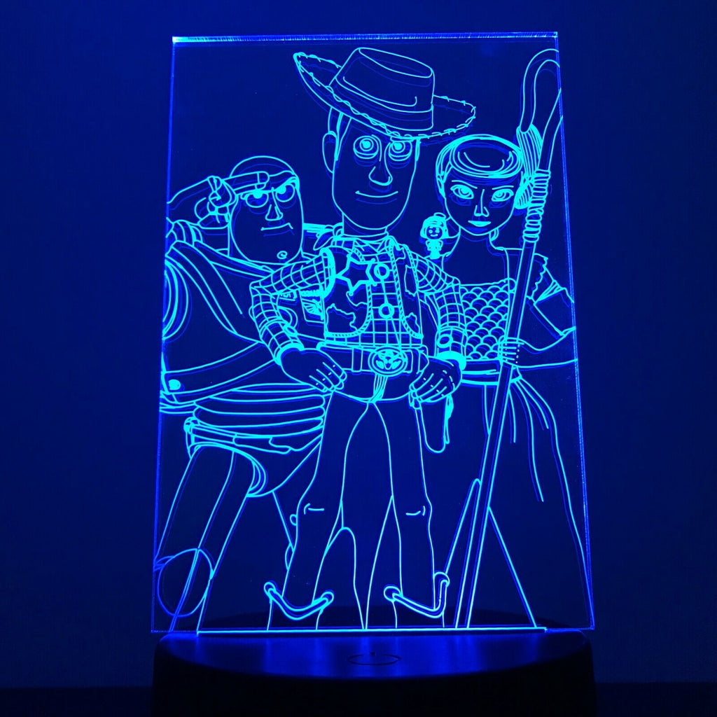 TOY STORY 4 3D NIGHT LIGHT - Eyes Of The World