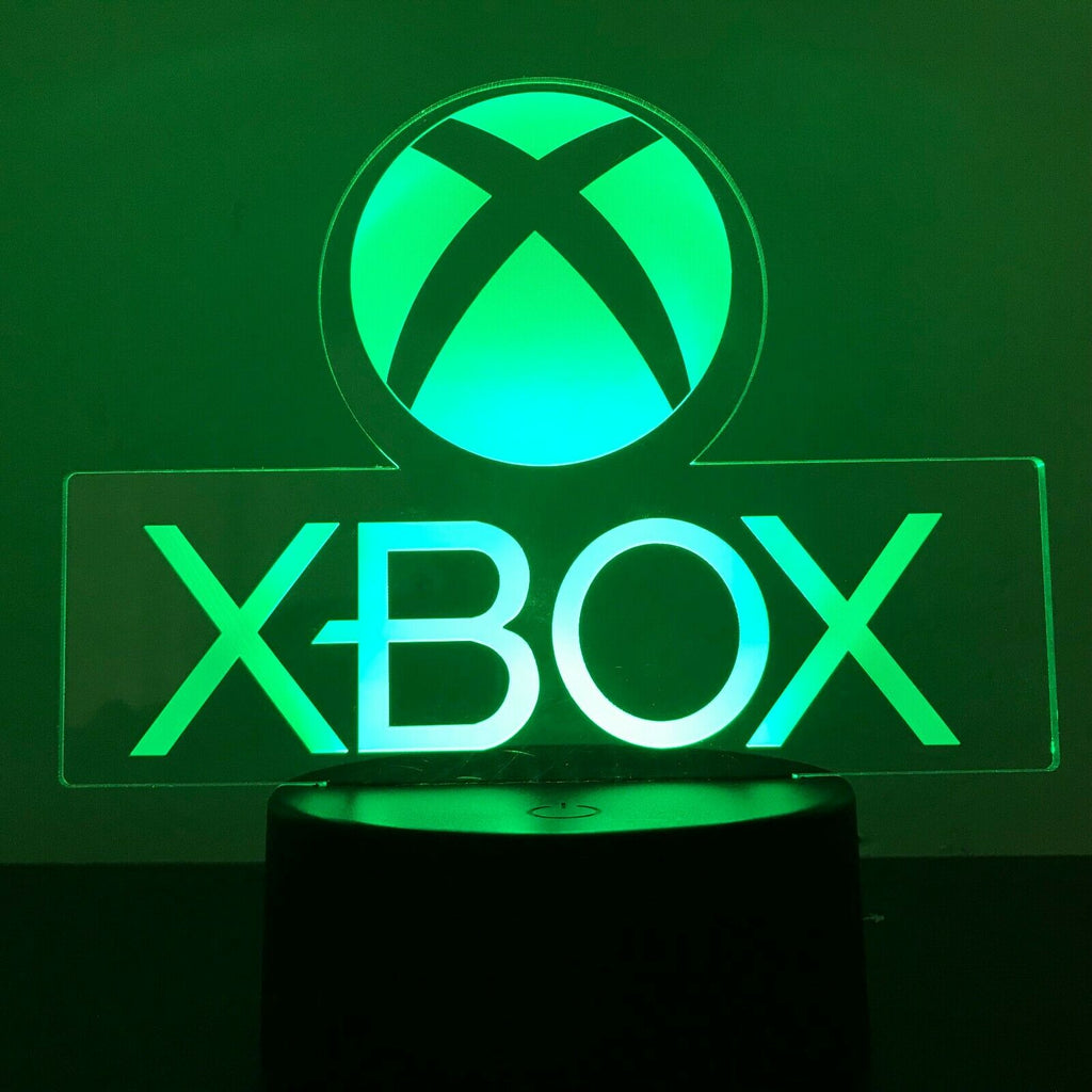 XBOX LOGO 3D NIGHT LIGHT - Eyes Of The World