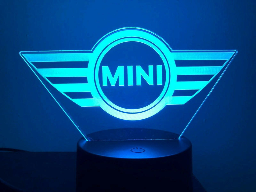 MINI COOPER 3D NIGHT LIGHT - Eyes Of The World