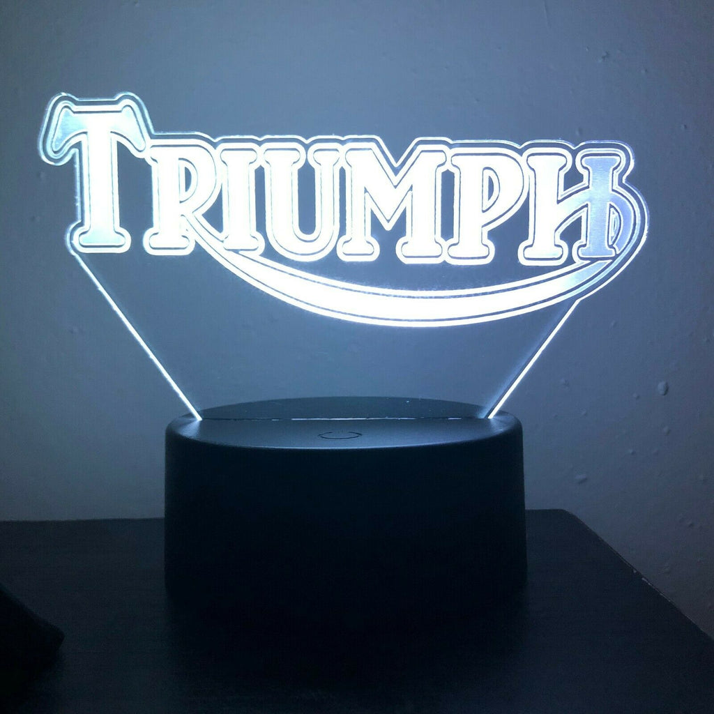 TRIUMPH MOTORCYCLE 3D NIGHT LIGHT - Eyes Of The World