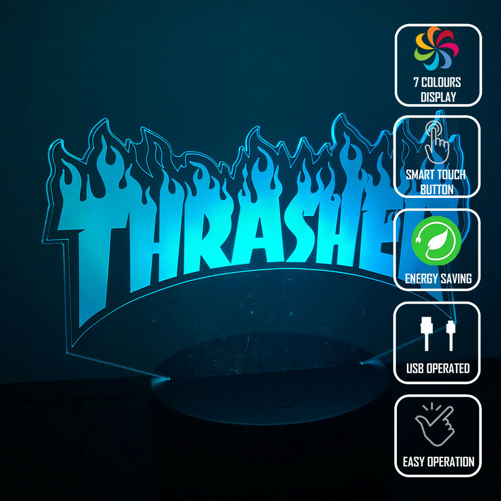 THRASHER 3D NIGHT LIGHT