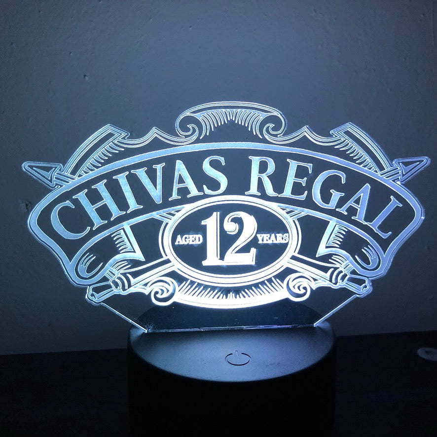 CHIVAS REGAL 3D NIGHT LIGHT - Eyes Of The World