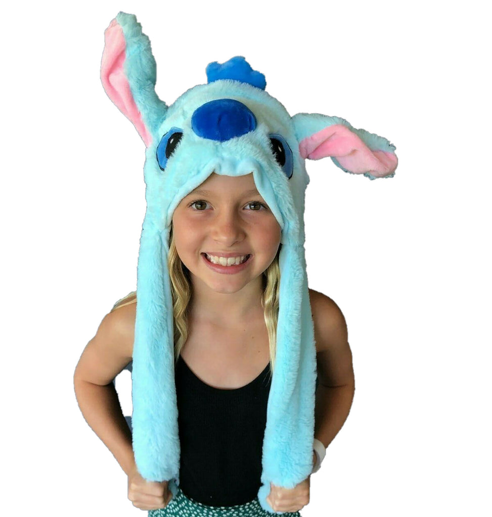 Animal Bunny Pop Ear Hats Blue Stitch - Eyes Of The World