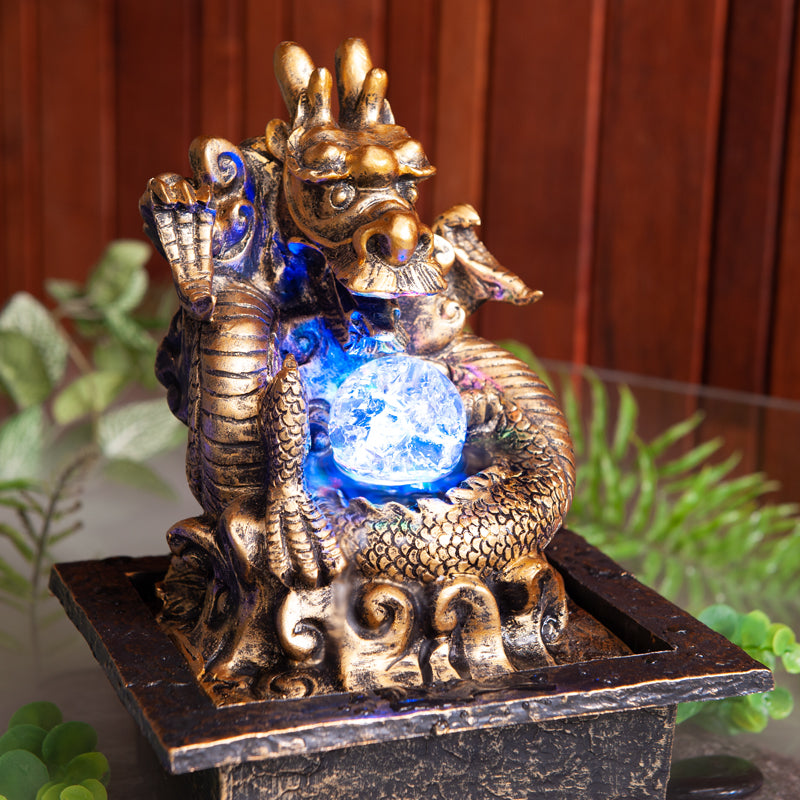 FORTUNE DRAGON WATER FEATURE