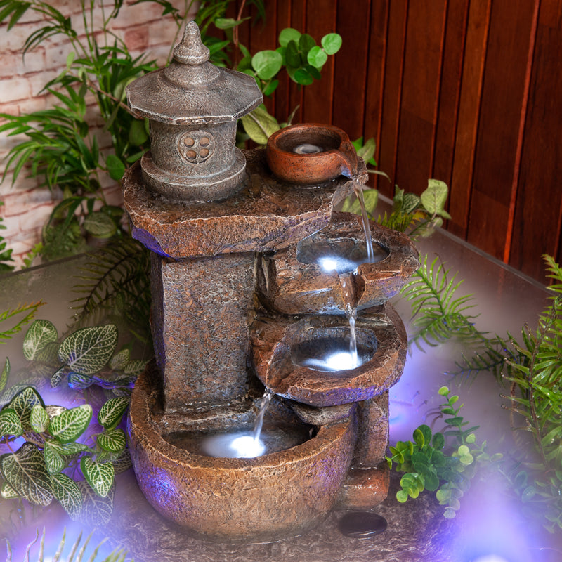 GARDEN PAGODA WATER FEATURE