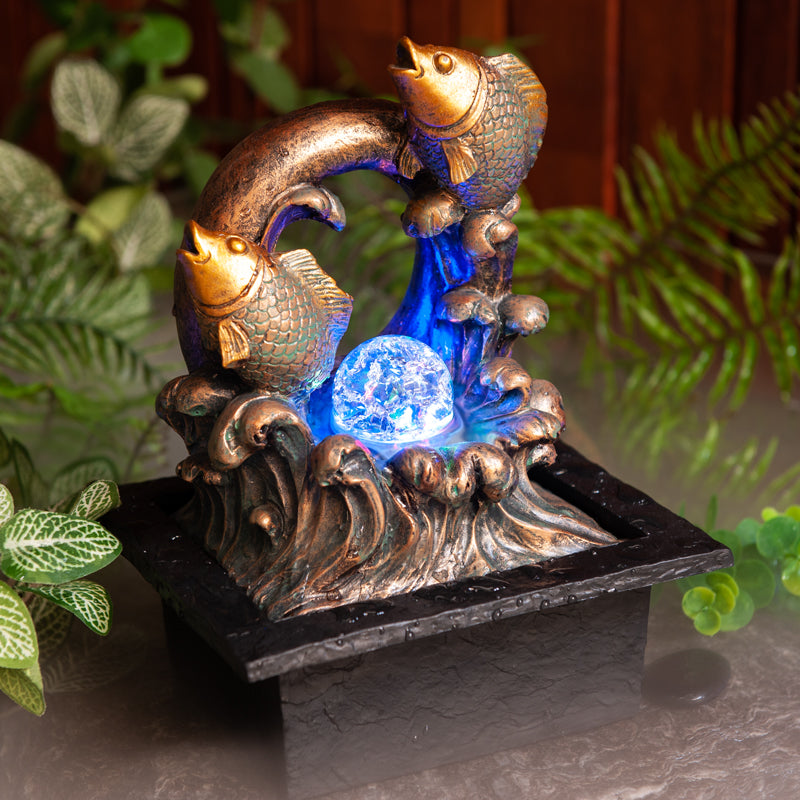 GONE FISHING WATER FEATURE