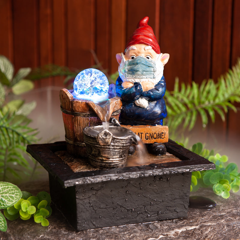 STAY AT GNOME WATER FEATURE