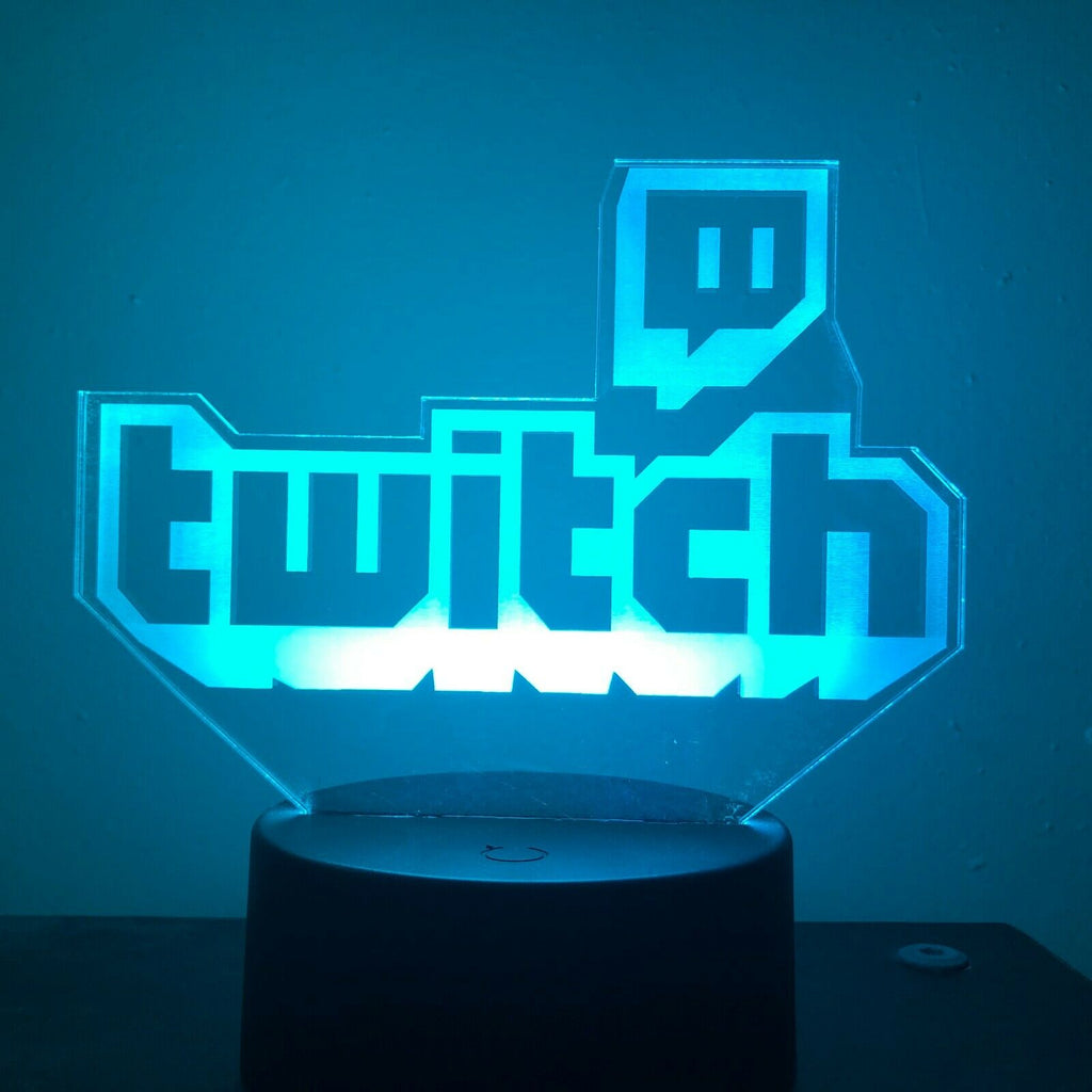 TWITCH LOGO 3D NIGHT LIGHT