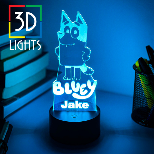 BLUEY 3D NIGHT LIGHT