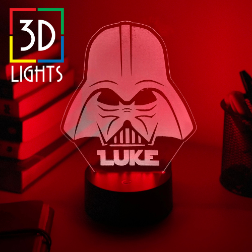 DARTH VADER STAR WARS 3D NIGHT LIGHT