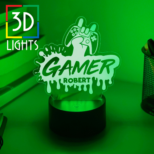GAMER 3D NIGHT LIGHT