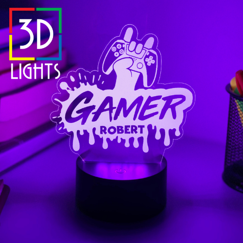 GAMER 3D NIGHT LIGHT – Eyes Of The World